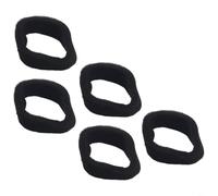 Filtros de aire para desbrozadoras, paquete de 5, se adapta a 50 mm x 43 mm, material de esponja fiable para un funcionamiento eficaz