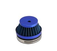 Filtros De Aire Para Moto 50mm 60mm Filtro de aire universal for motocicleta Cabezal admisión Limpiador(60mm Blue)