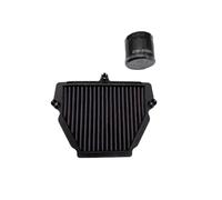 Filtros de aire para moto Compatible con CFMOTO 675NK, 675SR-R, 675SRR, 675SS, 675SR, limpiador de admisión, filtro aceite, accesorios modificación, aire para motocicleta(AC - 2 PCS)