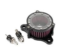 Filtros De Aire para Moto Filtro de Aire for Motocicleta, Kit de Sistema de admisión de Filtro de Aire CNC for Harley Sportster XL883 XL1200 Iron 883 48 72 Seventy-Two 1991-2021 Filtro