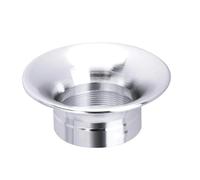 Filtros de aire para motocicletas Compatible con carburador DELLORTO PHBH AS BD BS RD RS, filtro de aire para motocicleta, copa viento, cuerno 42 mm(Silver)