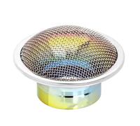 Filtros de aire para motocicletas Compatible con carburador DELLORTO PHBH AS BD BS RD RS, filtro de aire para motocicleta, copa viento, cuerno 42 mm(Colorful with net)