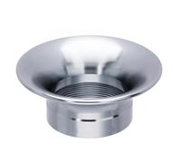 Filtros de aire para motocicletas Compatible con carburador DELLORTO PHBH AS BD BS RD RS, filtro de aire para motocicleta, copa viento, cuerno 42 mm(Titanium)