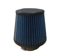 Filtros de aire para motocicletas Compatible con filtro de aire admisión universal cabezal hongo K&N 14084-2 para coche, 102 mm, 89, 76, 3,5 y 4 pulgadas(Blue 76mm kn logo)