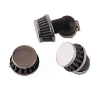 Filtros de aire para motocicletas Filtro de aire para motocicleta 28 mm, 32, 35, 38 y 42 para ATV, scooter, motocross, recto, curvo, derecho, limpiador, filtro(Curved 42mm)