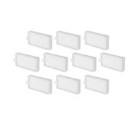 Filtros de aspiradora de 10 piezas filtro HEPA compatible con CHUWI V3 iLife X5 V5 V3+V5PRO para ECOVACS CR130 CR120 CEN540 CEN250 ML009