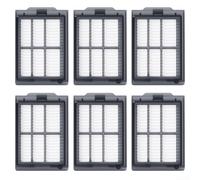 Filtros de aspiradora robot aptos para IRo-bot para Ro-omba Plus 405 para Combo 505 Robot Aspirador Polvo Espacio Filtros verticales centrales Piezas de repuesto Accesorios (paquete de 6)