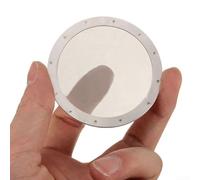 Filtros de café reutilizables de acero inoxidable, paquete de 2 unidades de 61 mm para AeroPress, mejora tu ritual de café (B)