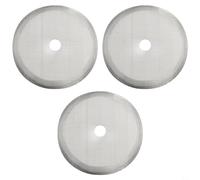Filtros de café reutilizables para prensa francesa, paquete de 3 piezas de repuesto de malla de acero inoxidable para olla de 350 ml, 800 ml, 1000 ml de diámetro (para 350 ml)