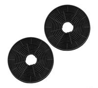 Filtros de carbón activado 2 piezas 139 x 26 mm para accesorios de campana extractora de cocina, absorción fiable y juego de filtros de repuesto