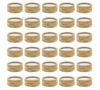 Filtros de carbón activado reemplazables para embudo de boca de silicona universal (100 piezas)