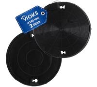Filtros de carbón activo, 2 unidades, 190 mm de diámetro, repuesto para Bauknecht 481249038013 tipo 29, filtro de carbón de repuesto