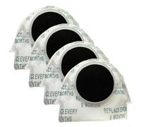 Filtros de carbón de repuesto, para aspiradoras Tristar A101 EXL, para control de carbón activado serie MG, filtración estilo HEPA, para limpieza del hogar, paquete de 2 o 4 (paquete de 4)