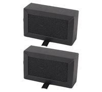 Filtros de Carbono Activo de Impresora 3D, 2 Piezas de Reemplazo de Bloque de Filtro de Aire de Filtro de Carbono Activo para la Impresora 3D de la Serie Bambu Lab X1 P1