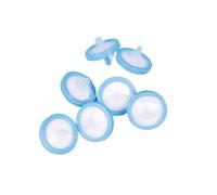 Filtros de Jeringa Filtro de jeringa de membrana de laboratorio de 13 mm y 25 mm, nailon, PES, PTFE y PVDF, con tamaño de poro de 0,22 µm/0,45 µm, 100 unidades por caja.(25mm 0.45um PTFE)