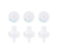 Filtros de jeringa [membrana de nailon hidrófilo] no esterilizados, diámetro de 13 mm, tamaño de poro 0,22 μm para filtración de laboratorio [caja de 100 unidades]