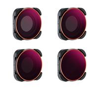 Filtros de lente ND/PL K&F Concept (paquete de 4): ND8/PL, ND16/PL, ND32/PL, ND64/PL, compatibles con GoPro Hero12, Hero11, Hero10 y Hero 9 Black