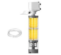 Filtros de peces para acuarios - Tortuga Tamiz de aireación interno, filtro de acuario silencioso multietapa, filtros de arrecife de agua salada de agua dulce, filtro de acuario para tortuga Planta de