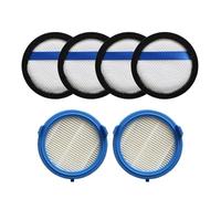 Filtros De Premotor De Alto Rendimiento, Compatibles Con Aspiradoras Inalámbricas AEG 8000 (modelos ASKW4, ESKW4, FX8 Y AZE156).(2pcs Blue+4pcs Black)