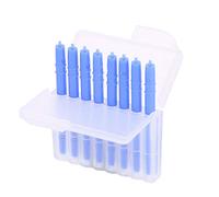 Filtros de protectores de cera, 8 piezas/caja Protección de audífonos desechables Filtros de protectores de cera para audífonos para Widex - Azul