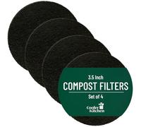 Filtros de Recambio para Cubo de Compost Cooler Kitchen (Juego de 4)