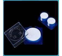 Filtros de rejilla de microfiltración de polímero de éster de celulosa mixta (MCE): 25 mm, 47 mm, 50 mm, 60 mm (paquete de 50 y paquete de 100)(25mmx0.00022mmx100Pcs)