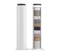 Filtros de repuesto compatibles con Cobbe filtros de repuesto para cabezal de ducha de mano elimina el cloro filtros suavizantes de agua 2 PCS