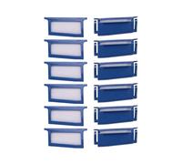 Filtros De Repuesto, Compatibles Con Philips, Respironics Y Dreamstation. Incluye 6 Ranuras For Filtros Reutilizables Y 6 Filtros. Paño De Limpieza For Robot Aspirador.