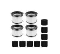 Filtros De Repuesto DCV5011H, Compatibles Con DEWALT DCV501HB 20V, Filtro Lavable For Aspiradora De Mano Inalámbrica(12pcs)