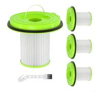Filtros de repuesto de alta eficiencia para aspiradora Bissell para CleanView XR Pet 300 W/200 W, 4 filtros + cepillo