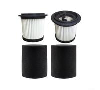 Filtros de repuesto para aspiradora compatibles con aspiradora inalámbrica Bieiao y MHRMHR KP1108, grado HEPA H13 con captura de polvo fina, lavables y reutilizables (paquete de 2)