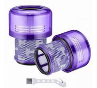 Filtros de repuesto para aspiradora Dyson V11 V15 SV14 Absolute, Animal inalámbrica, comparar con la pieza # DY-970013-02, paquete de 2, morado