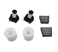 Filtros de repuesto para Shark Flex DuoClean con cable ultraligero, compatible con aspiradora HV390 HV391 HV392, kit de filtración triple paquete de 6