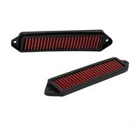 Filtros de repuesto para vehículos compatibles con modelos X1 E84 2010 2015 16i 18i 20i 25i 28i que proporcionan una mejor ventilación del motor y control del polvo (rojo)
