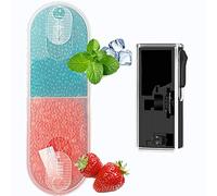 Filtros De Sabores,Filtros Mentolados Click,Perlas De Sabor A Cigarrillo, 2000 Piezas De Perlas De Ráfaga Mixtas + Máquina De Perlas De Sabor A Cigarrillo (Menta + Fresa)