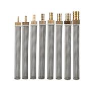 Filtros de tubería, filtros Filtro manguera jardín, pantalla filtro acero inoxidable extendida 6-25 mm for lavado autos Manguera Riego Tubería agua acuario(8mm)(12mm)