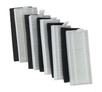 Filtros de vacío, kits de herramientas de limpieza de pisos, pieza de repuesto de máquina barredora para Medion X20 SW+para aspiradora Medion X21 SW+, 5 piezas