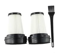 Filtros de vacío plegables de repuesto para Grundig Cyclonic 21 6V, para Invictus 1, para Domo 21 6V, Eco Conscious Choice (paquete de 2)