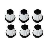 Filtros for Xiaomi Deerma Mi DX115 DX115S DX115C, accesorios for aspiradoras, elemento filtrante portátil, repuestos, reemplazo(6pcs)