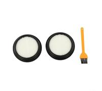 Filtros HEPA de repuesto para aspiradora inalámbrica Tikom V500, lavable, de alta eficiencia, captura el polvo del cabello y los desechos finos, paquete económico de 2 + 4 piezas (paquete de 2)