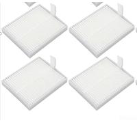 Filtros HEPA de repuesto para Xiaomi para Mijia S20 D106 Robot Cleaner - Sistema de filtración avanzado trampa de pelo de mascotas, 6 piezas (4 piezas)