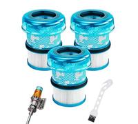 Filtros HEPA H13 Compatible con Dyson V16 Animal, Submarine DS60, Filtro Reutilizable Lavable para Aspiradora Dyson V16 Aspira y Limpia, Kit 3 Unidades con Cepillo de Limpieza