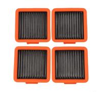 Filtros HEPA lavables para Uwant D100 Plus D5 Pro A60 V8 - Montaje de filtro de polvo reutilizable - Protección del motor captura de desechos finos aspiradora húmeda y seca (paquete de 4)