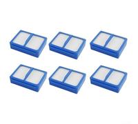Filtros HEPA para aspiradora robot Electrolux QX9-1-50IB/ALRG/ANIM | Tela no tejida de polipropileno, captura el 99.9% del polvo, lavable y reutilizable (6 piezas)