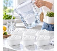 Filtros Jarra de Agua para BRITA Aluna PerfectFit, Pack 6 Recambios | Pack de 6 filtros con carbón activo para jarra, filtración diaria, cambio sencillo y uso habitual en cocina