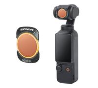 Filtros Magnéticos MCUV para dji OSMO POCKET3, Polarizador de Metal CPL ND32, Protector de Lente de Cámara Deportiva Ajustable ND64/PL (ND32/PL)
