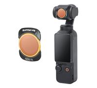 Filtros Magnéticos MCUV para dji OSMO POCKET3, Polarizador de Metal CPL ND32, Protector de Lente de Cámara Deportiva Ajustable ND64/PL (ND8/PL)