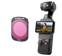 Filtros Magnéticos MCUV para dji OSMO POCKET3, Polarizador de Metal CPL ND32, Protector de Lente de Cámara Deportiva Ajustable ND64/PL (ND8)