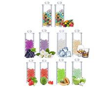 Filtros Mentolados Click,1000Pcs Bolitas Sabores/Metal Bead Pusher,accesorios De Cigarrillos Para Esencia De Menta (Combinación C,1000 bolas de sabor.)
