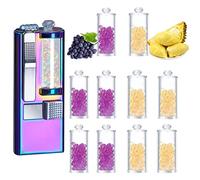 Filtros Mentolados Click,1000Pcs Bolitas Sabores/Metal Bead Pusher,accesorios De Cigarrillos Para Esencia De Menta (Uva + Durian,1000 Uds bolas de sabor + bead pusher)